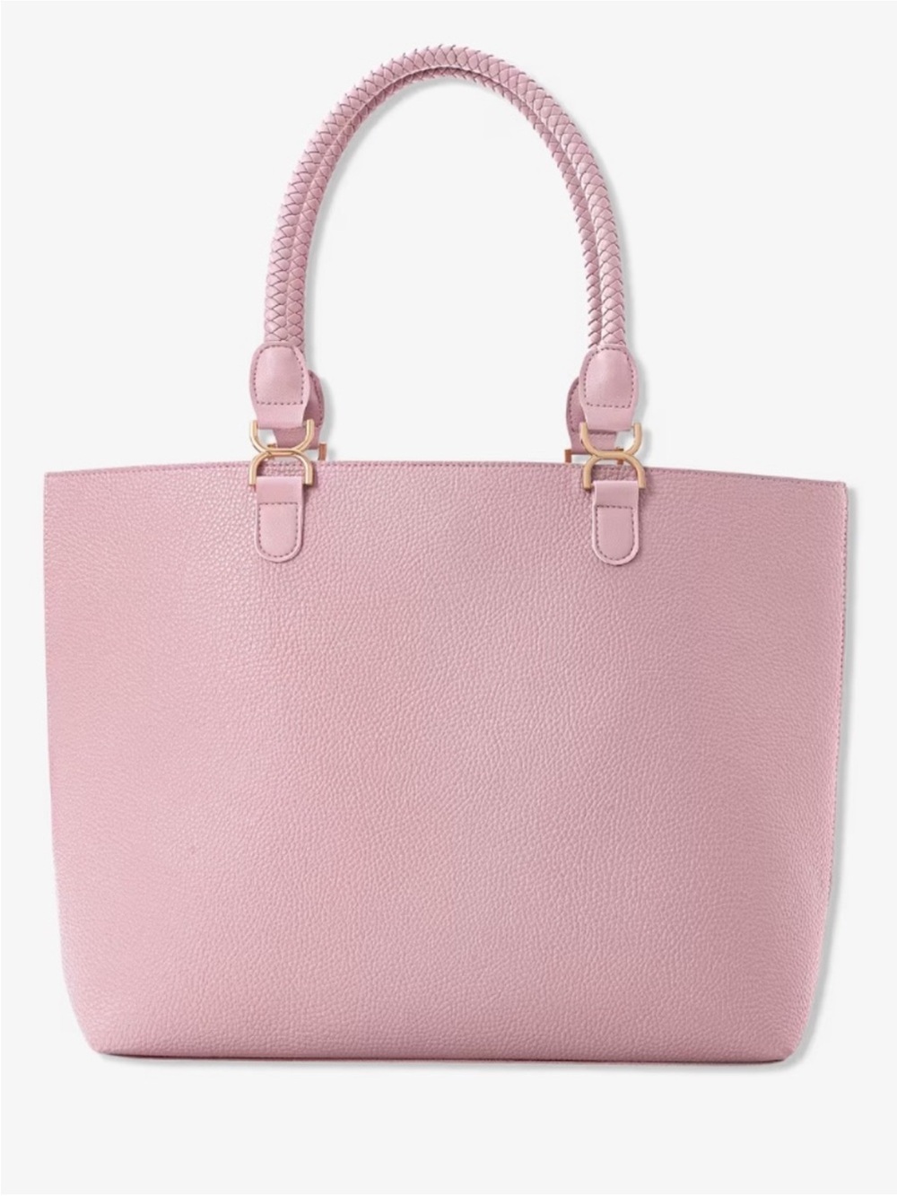 Ulta Beauty pebbled rose tote